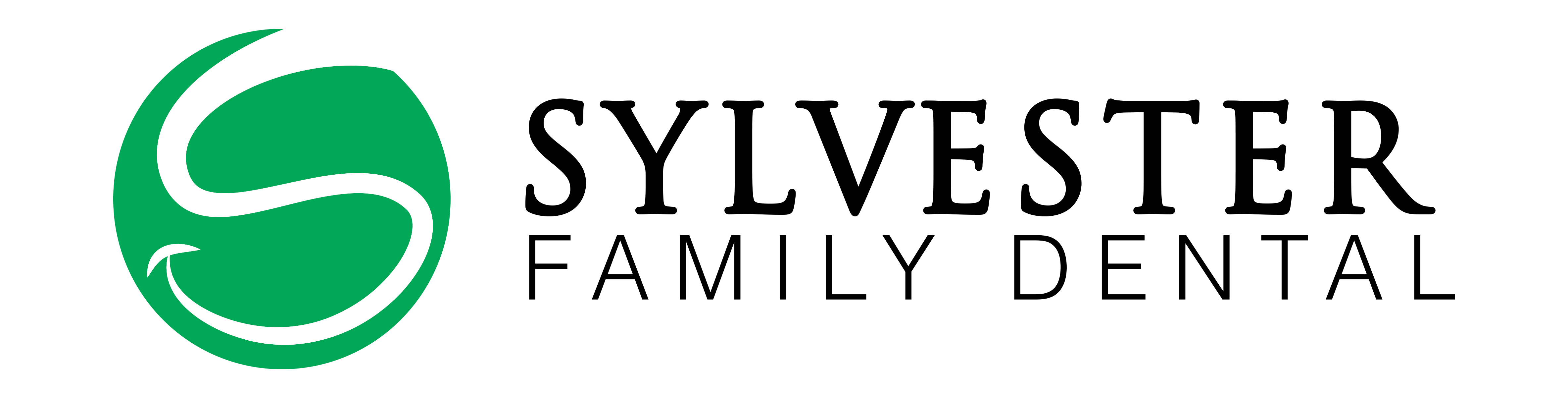 sylvester logo no shading black letters